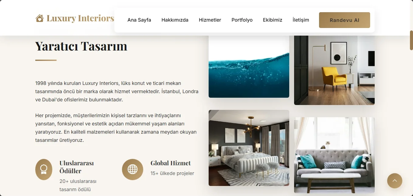 İç Mimarlık Web Sitesi